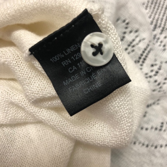 Scull Cashmere Tunic Button Down Sweater LARGE - Picture 14 of 16